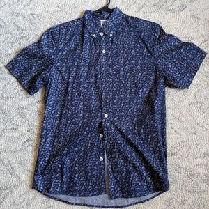 Kennington short sleeve paisley button down